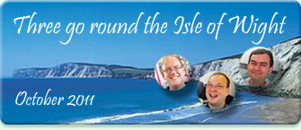 Three go round the Isle of Wight - October 2011